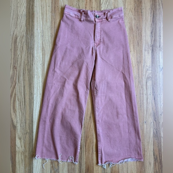 Black Tape_ High Rise Culotte Jeans - Picture 2 of 9